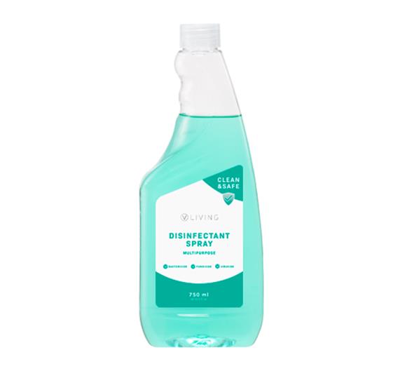 Desinfetante Multiusos VLiving – Ação Bactericida, Fungicida e Virucida