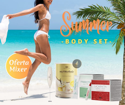 Conjunto Summer Body - Combina o treino com a melhor suplementação. OFERTA Mixer