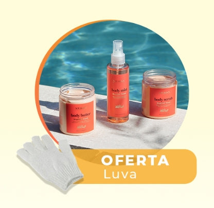 Conjunto "Tropical Touch" (Toque tropical) - Tudo por 55€ + OFERTA (Almofada insuflável)