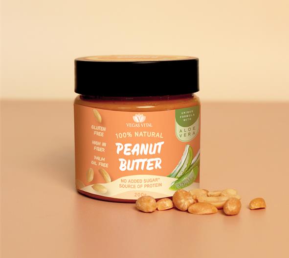 Manteiga de Amendoim 100% Natural – Rica em Fibra e Proteína