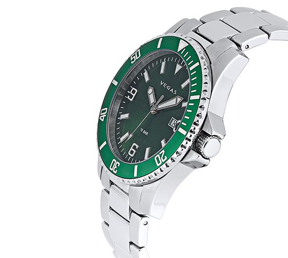 Relógio de Pulso Masculino — Aço Inoxidável com Movimento Quartz
