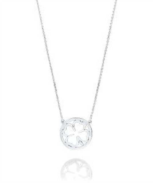 Colar Lucky Clover – Pendente Trevo em Prata Esterlina 925