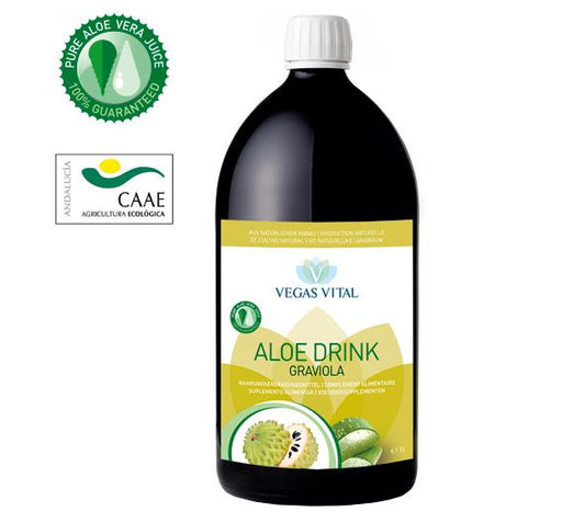 Aloe Drink Graviola 🍃 Aloe Vera com Graviola para Bem-Estar Diário