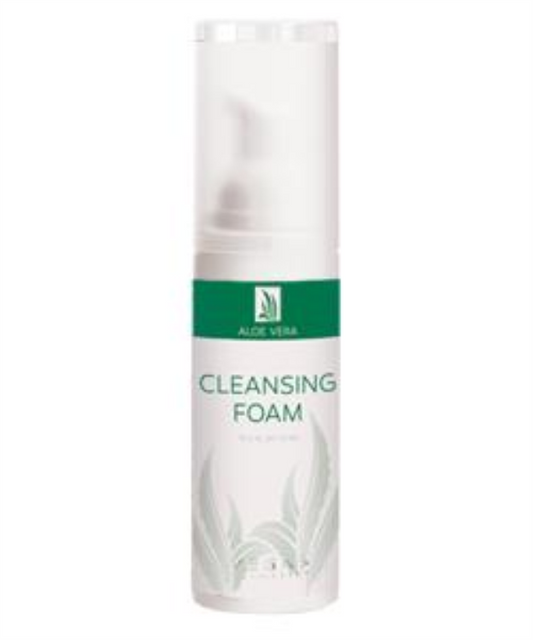 Espuma de Limpeza Aloe Vera – Limpeza Suave e Calmante para Pele Sensível