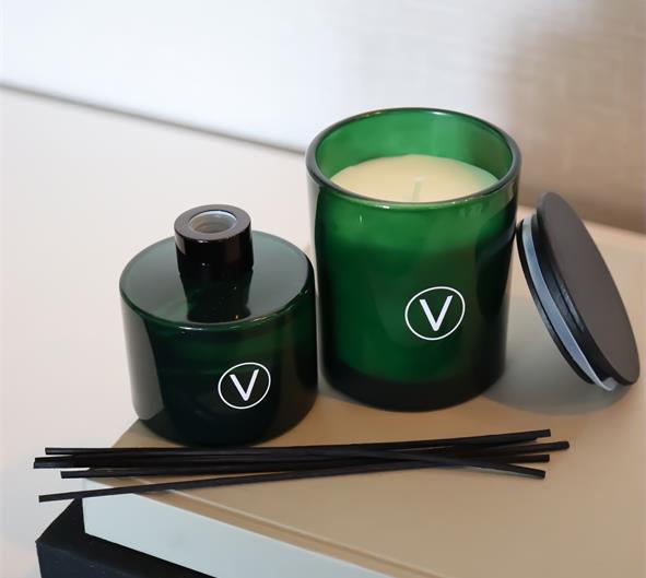 Vela Perfumada VLiving – Cera de Soja 100% Vegan com Longa Duração