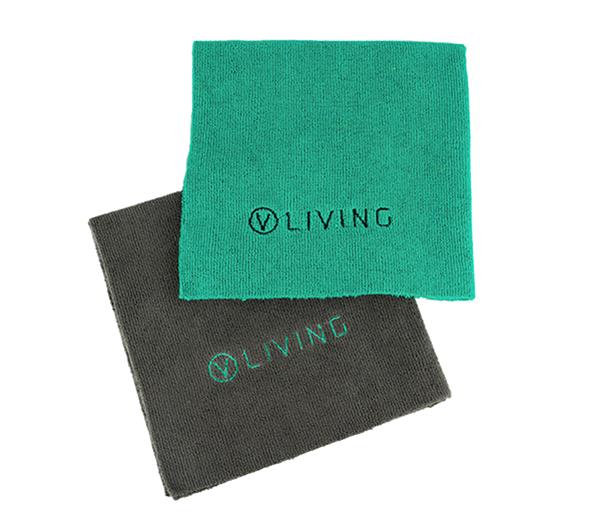 Pano de Microfibra Sem Costura VLiving – Pack 2 (40×40 cm)