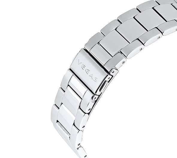 Relógio de Pulso Masculino — Aço Inoxidável com Movimento Quartz