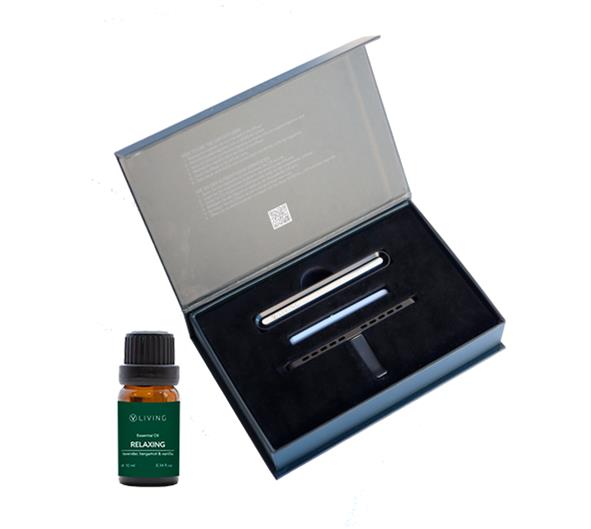 Conjunto Difusor Automóvel VLiving — Difusor + Sticks + Óleo de Fragrância