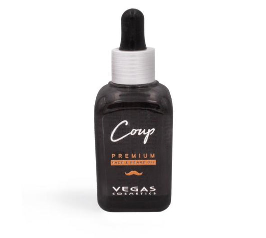 Óleo Premium Coup – Nutrição Invisível para Barba e Rosto