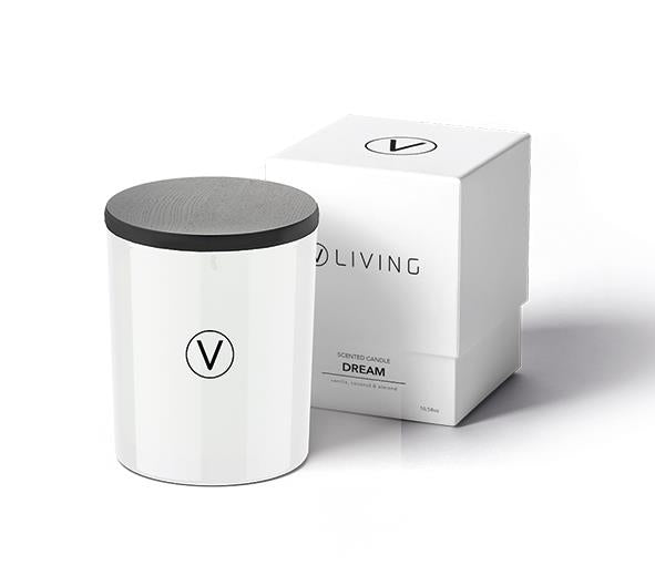 Vela Perfumada VLiving – Cera de Soja 100% Vegan com Longa Duração