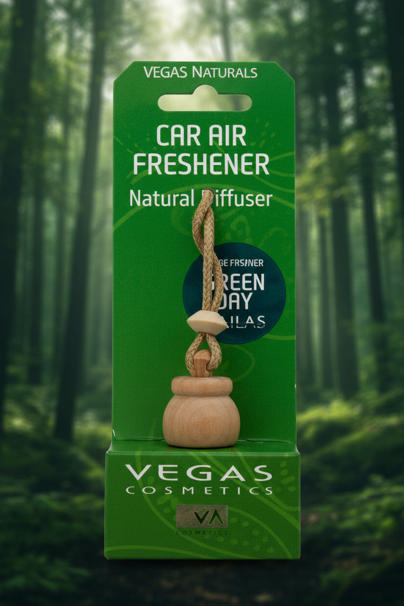Ambientador Auto VLiving – Difusor Natural com Tampa em Madeira (7ml)