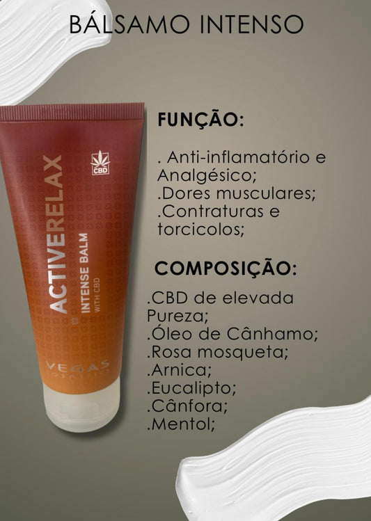 Bálsamo Intensivo com CBD  (Top Seller!)