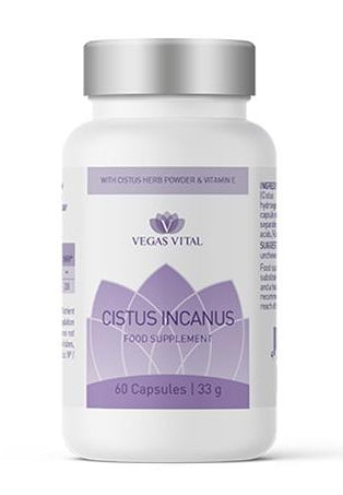 Cistus Incanus | Cápsulas  | Evite Gripes e Alergias antes que chegue a si!