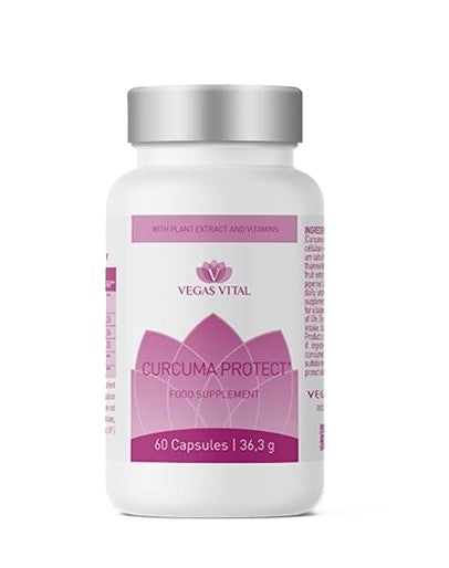 Curcuma Protect 🌿 Equilíbrio e Bem-Estar com Curcuma e Vitaminas B