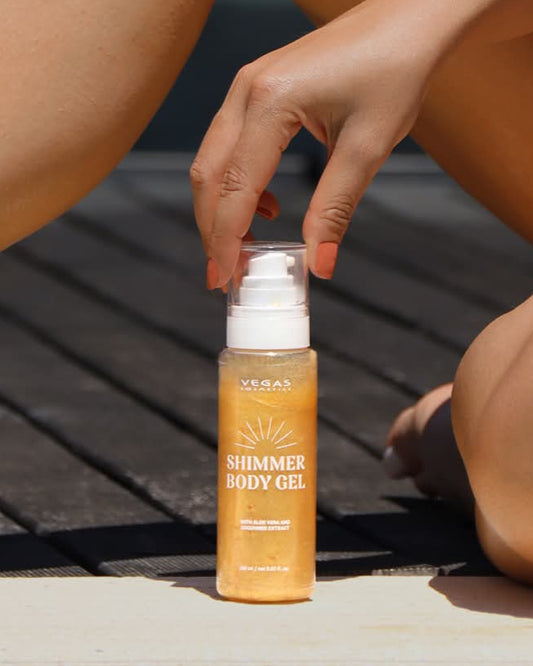 Shimmer Body Gel (Bronzeador de produtos naturais)