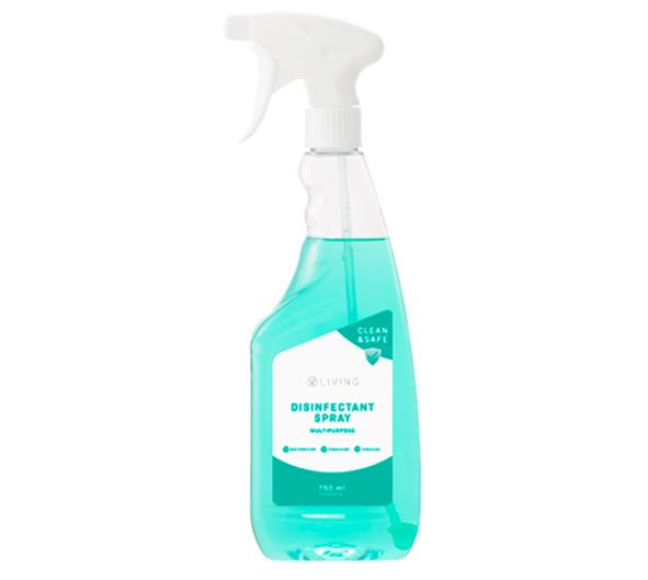 Desinfetante Multiusos VLiving – Ação Bactericida, Fungicida e Virucida