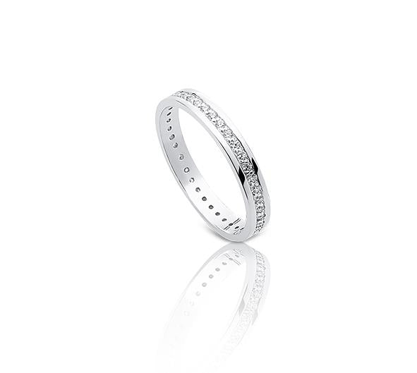 Anel Passion – Prata 925 com Zircónias em Pavé